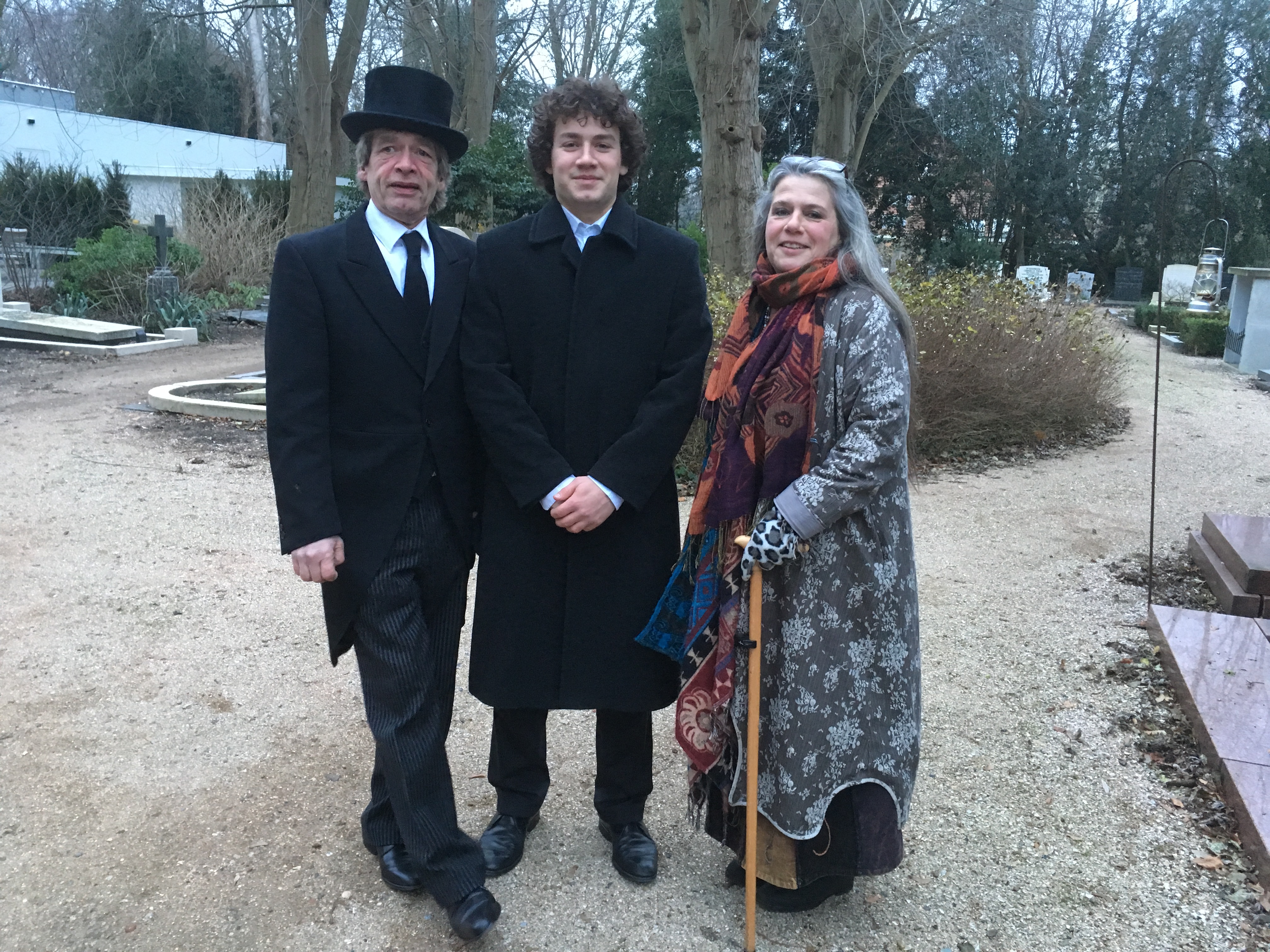 David, Noah en Liva Elders